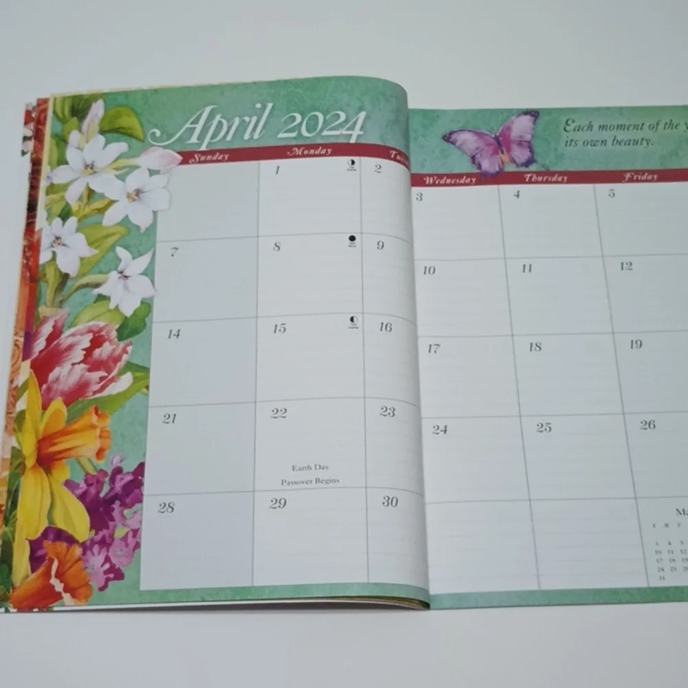 2/$20 2024 Monthly Planner Thoughts & Inspirations Boys Town